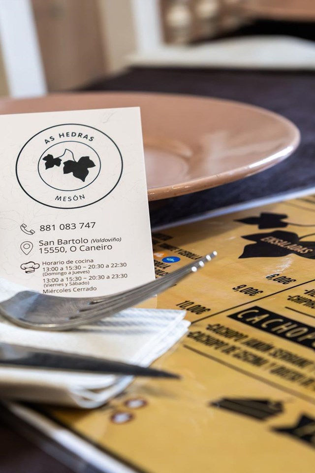 Disfruta de la auténtica comida casera en Mesón As Hedras